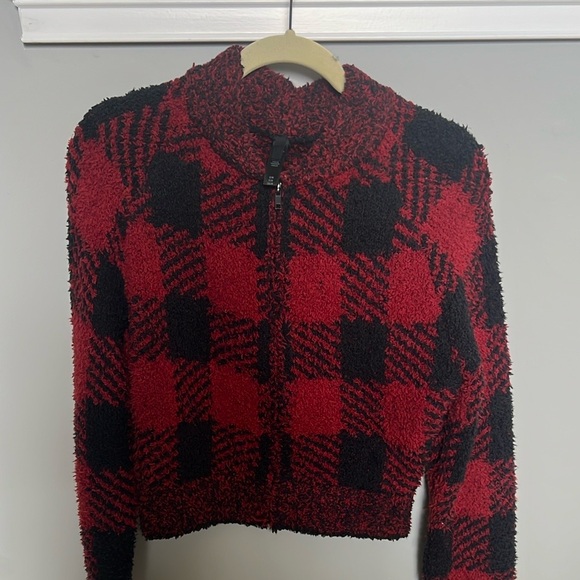 SKIMS Cozy Knit Zip Up S/M - Picture 2 of 4